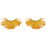    Orange Feather Eyelashes (15098)  2