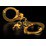    Fetish Fantasy Gold Metal Cuffs (15545)  2