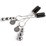     Fifty Shades of Grey The Pinch Adjustable Nipple Clamps (16141)  